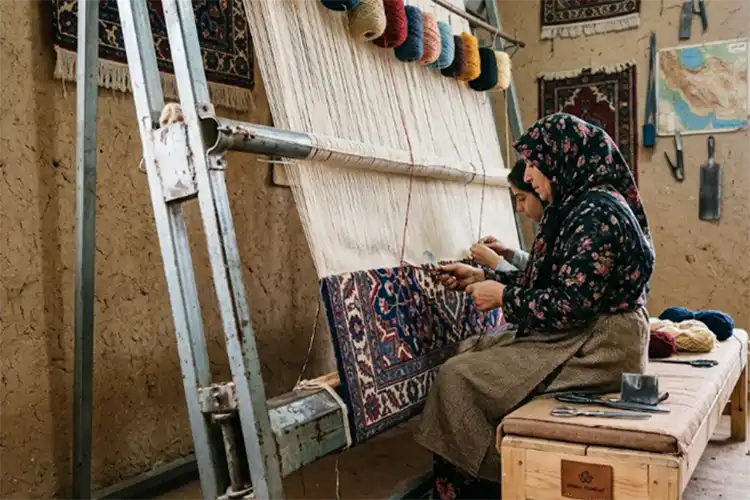 دار قالی و انواع آن ؛ مستر دستباف