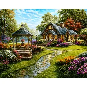 نخ و نقشه - کلبه جنگلی 3